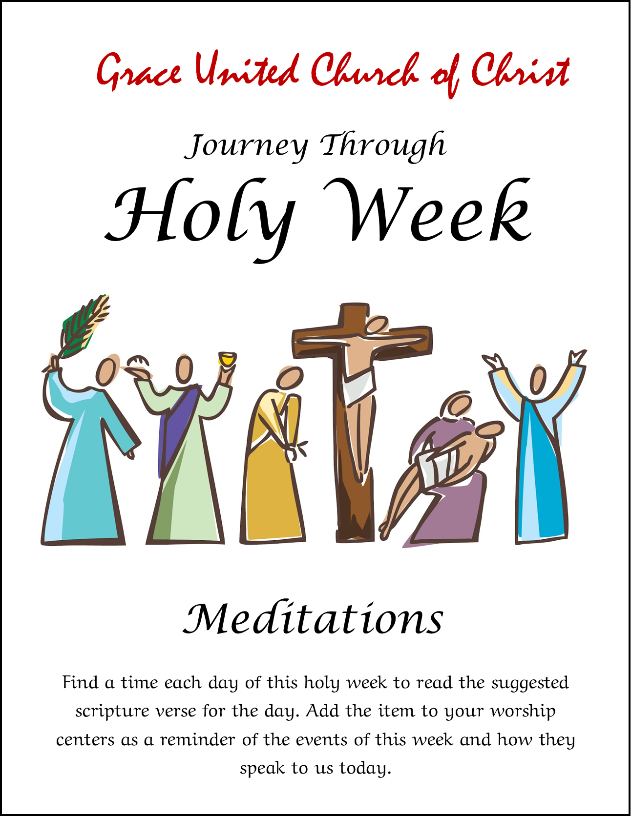 holy week cover